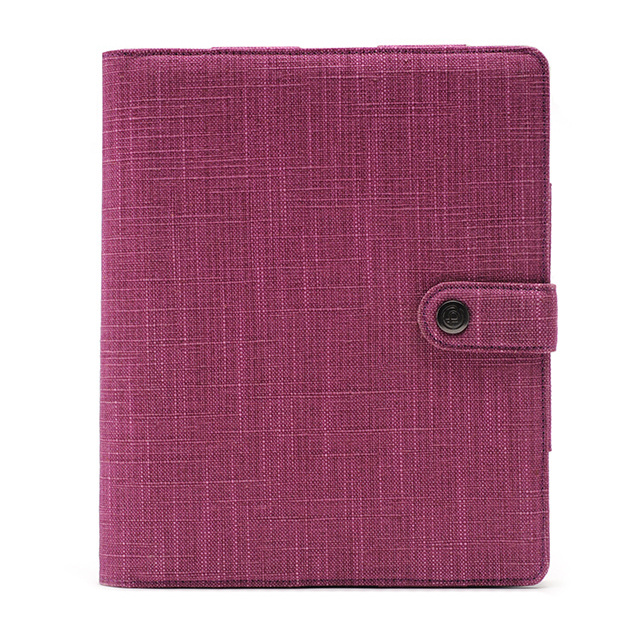 【iPad(第3世代/第4世代) iPad2 ケース】Booqpad purple-plum