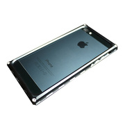 【iPhone5s/5 ケース】G-BUM (銀×黒)