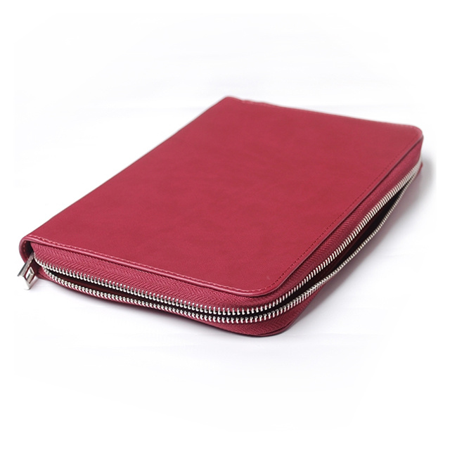 【iPad mini(第1世代) ケース】Crimson folio case PUレザー(ダークレッド)