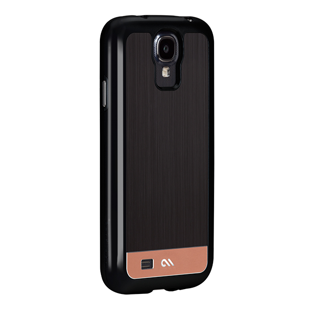 【GALAXY S4 ケース】Crafted Case BRUSHED ALMINUM, Black/Rosegoldサブ画像
