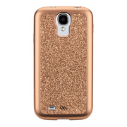 【GALAXY S4 ケース】Crafted Case GLAM, Rose Gold