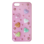 【iPhone5s/5 ケース】candy heart ジェラー...