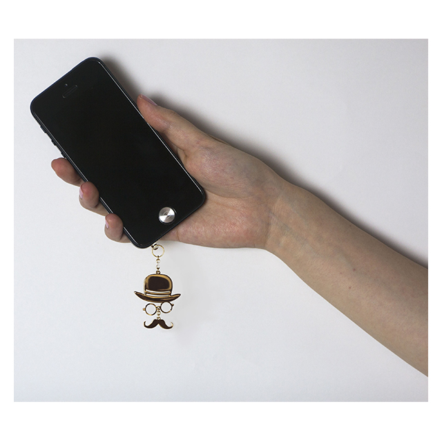 iCharm Earphonejack Accessory ”Gentleman”ブラックサブ画像