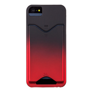 【iPhoneSE(第1世代)/5s/5 ケース】Barely There ID Case Royal Red