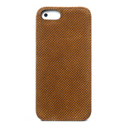 【iPhoneSE(第1世代)/5s/5 ケース】Prestige Pixel Leather Bar (ビンテージブラウン)