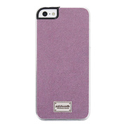 【iPhoneSE(第1世代)/5s/5 ケース】Classique Snap Case Ultra Suede Purple
