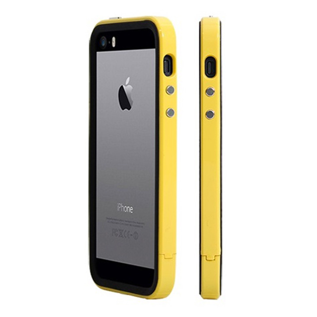 【iPhoneSE(第1世代)/5s/5 ケース】B1X Bumper Full Protection (Yellow)