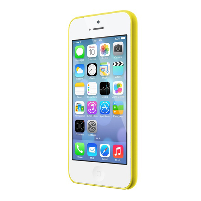 【iPhone5c ケース】Color Shell Case Yellowサブ画像