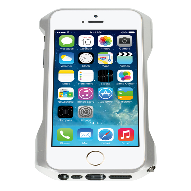 【iPhone5s/5 ケース】CLEAVE PREMIUM ALUMINUM BUMPER ZERO (Premium Silver)サブ画像