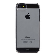 【iPhoneSE(第1世代)/5s/5 ケース】Hybrid Tough Naked Case (Clear/Black)