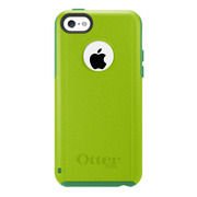 【iPhone5c ケース】OtterBox Commuter グローグリーン/ケリーグリーン (PEPPERMINT)