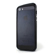 【iPhoneSE(第1世代)/5s/5 ケース】nodea Bumper Case (Black)