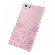 【XPERIA Z1 ケース】Xperia(TM) Z1/SOL23用シェルカバー for Girl フラワー(ピンク)