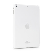 【iPad(9.7inch)(第5世代/第6世代)/iPad Air(第1世代) ケース】eggshell fits iPad Smart Cover クリアホワイト