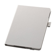 【iPad Air(第1世代) ケース】ソフトレザーカバー/360度回転スタンドタイプ/ホワイト