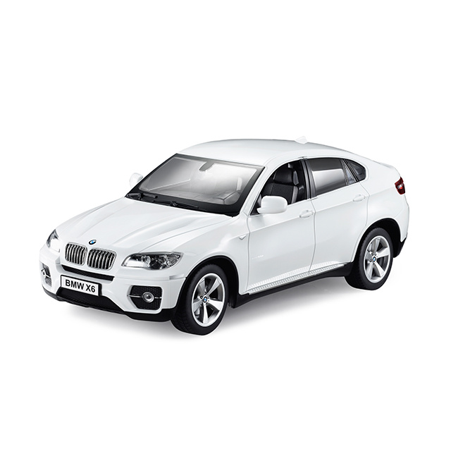 BMW X6 controlled licensed car White 1：14