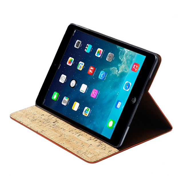 【iPad(9.7inch)(第5世代/第6世代)/iPad Air(第1世代) ケース】Masstige A-Cork Diary (オレンジ)サブ画像