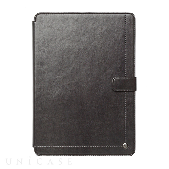 【iPad(9.7inch)(第5世代/第6世代)/iPad Air(第1世代) ケース】Masstige Neo Classic Diary (ダークグレー)