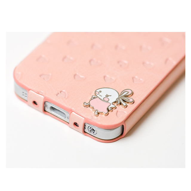 【iPhoneSE(第1世代)/5s/5 ケース】Little Pink ＆ Brokiga Case シングルタイプ (ピンク)サブ画像