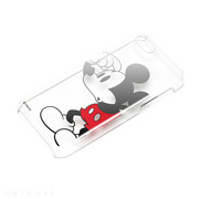 【iPhone5c ケース】ディズニー PCケース クリア箔押し ミッキーマウス