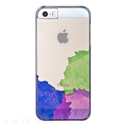 【iPhone5s/5 ケース】AViiQ Painting in Style Blue, Purple, Green