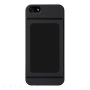 【iPhone5s/5 ケース】Bluevision OsaifuSlim for iPhone 5s/5 Black