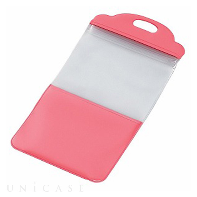 ELECOOK スマートフォン用自立する防滴ケース 4インチ (ピンク)