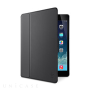 【iPad Air(第1世代) ケース】フリースタイルフォームフィットカバー(オートウェイク機能付) ブラック