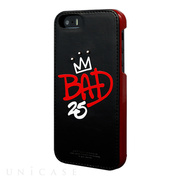 【iPhoneSE(第1世代)/5s/5 ケース】Michael Jackson BAD 25th Graffiti Bar (ブラック)