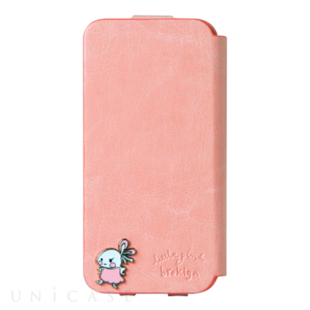 【iPhoneSE(第1世代)/5s/5c/5 ケース】Little Pink ＆ Brokiga Case (ピンク)