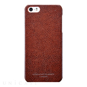 【iPhone5s/5 ケース】KATHARINE HAMNETT LONDON Leather Cover Set (Brown)
