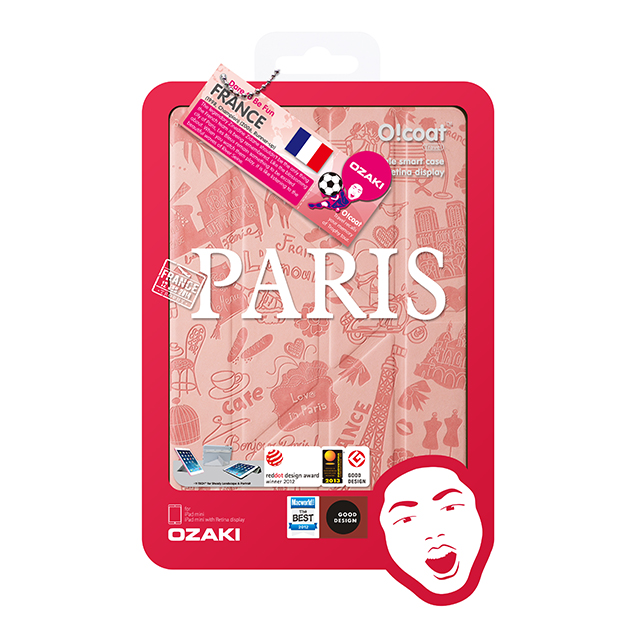【iPad mini3/2/1 ケース】OZAKI O!coat Slim-Y Travel Parisサブ画像
