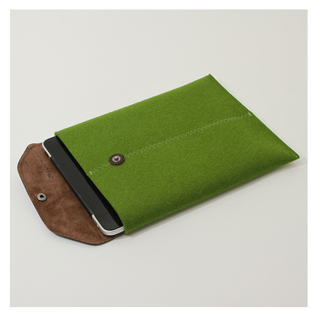 iPad sleeve green feltサブ画像