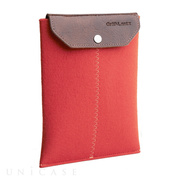 【iPad mini4/3/2/1 ケース】iPad mini sleeve (orange felt)