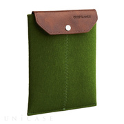 【iPad mini4/3/2/1 ケース】iPad mini sleeve (green felt)