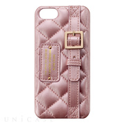 【iPhone5s/5 ケース】iDress キルトベルトカバー ピンク