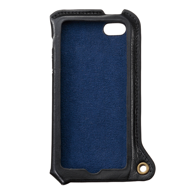 【iPhone5s/5 ケース】BZGLAM Wearable Leather Cover ブラックサブ画像