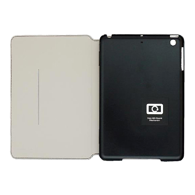 【iPad mini3/2/1 ケース】スタンド機能付き横開きケース Sider Baco, Black/Blackサブ画像