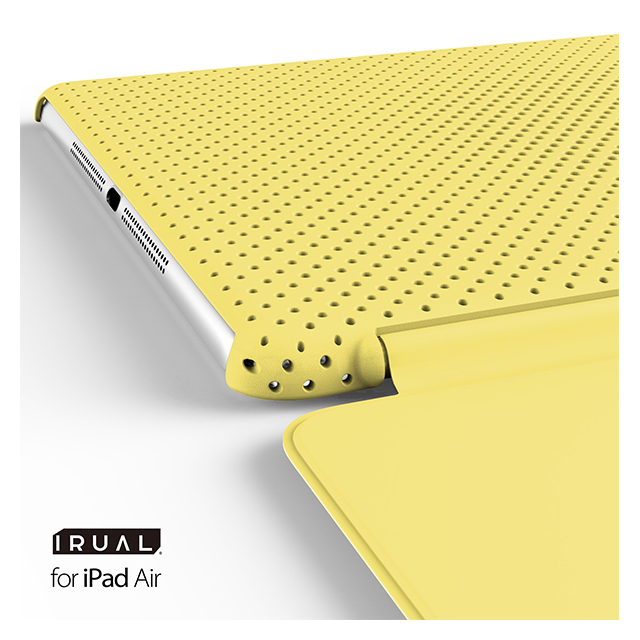 【iPad Air(第1世代) ケース】MESH SHELL CASE MAT YELLOWサブ画像