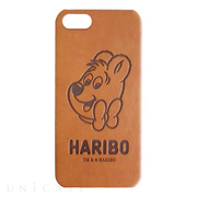 【iPhone5s/5 ケース】HARIBO イタリアンPU(カオ/LBR)