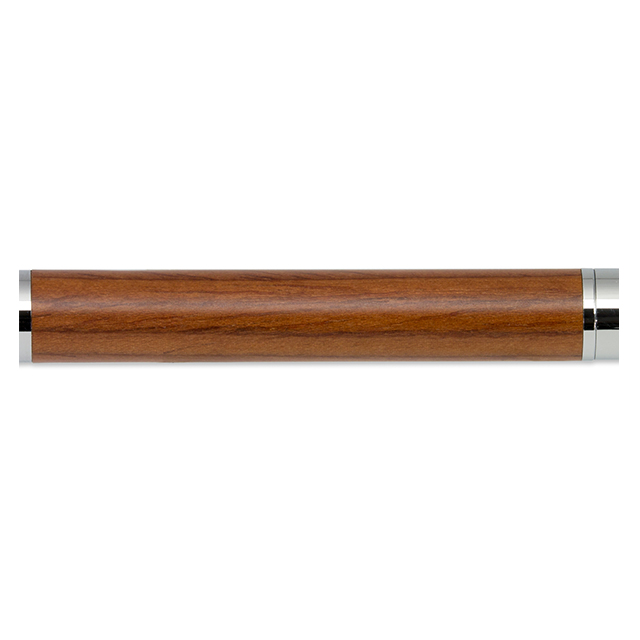 Wooden Touch Pen with ballpoint pen (カリン＆シルバー)サブ画像
