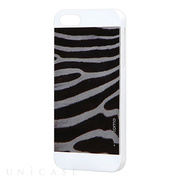 【iPhone5s/5 ケース】INO METAL SAFARI CASE (Zebra White)
