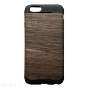 【iPhone6s/6 ケース】Wood Skin エボニー