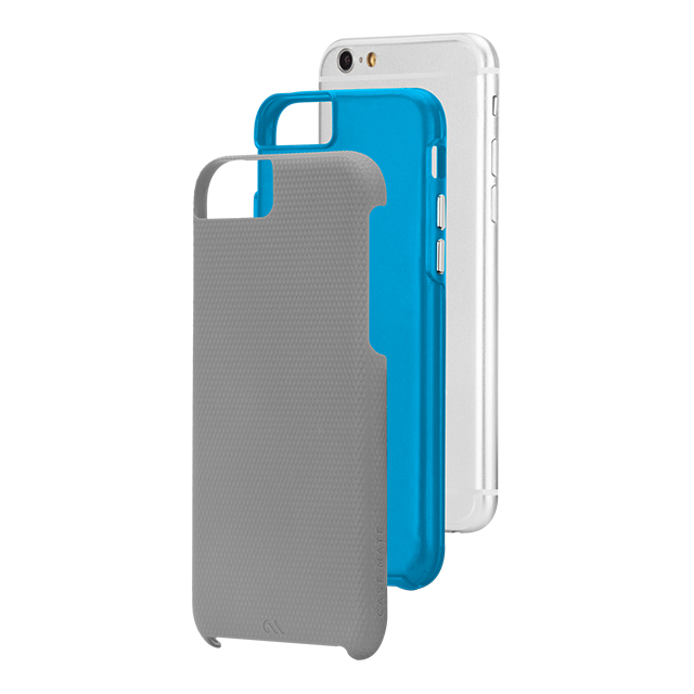 【iPhone6s/6 ケース】Hybrid Tough Case Grey/Blueサブ画像