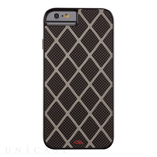 【iPhone6s/6 ケース】Carbon Alloy Case Black/Titanium