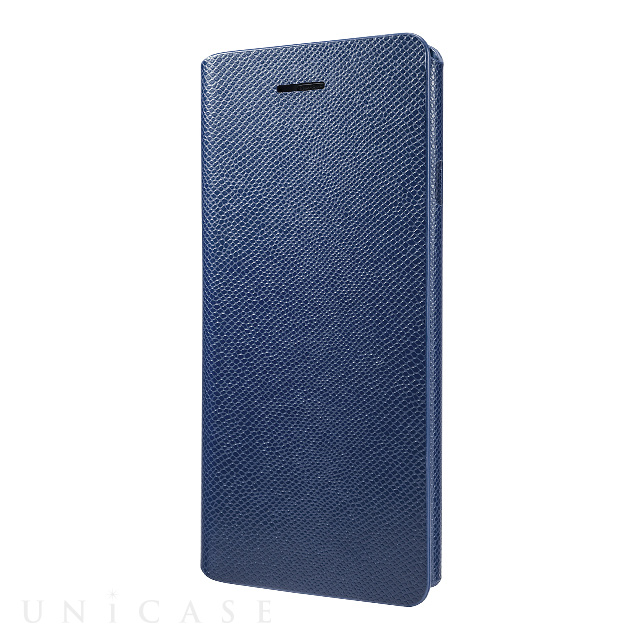 【iPhone6s/6 ケース】Super Thin One Sheet PU Leather Case (Navy)