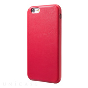 【iPhone6s/6 ケース】Super Thin PU Leather Case (Red)