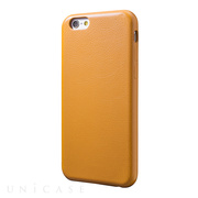 【iPhone6s/6 ケース】Super Thin PU Leather Case (Yellow)