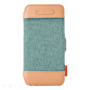 【iPhone6s/6 ケース】Cru Series Premium Leather Case (Booka Light Green)