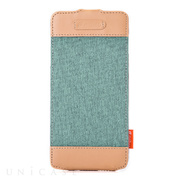【iPhone6s/6 ケース】Cru Series Premium Leather Case (Jacka Light Green)